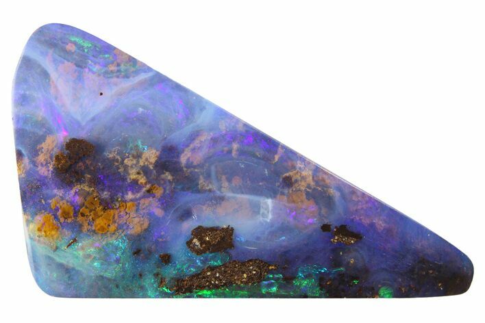 Dreamy Boulder Opal Cabochon - Queensland, Australia #269112